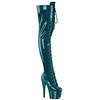 Pleaser - ADORE3020GP Cuissardes à plateforme - Turquoise Product image